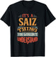 Saiz Name T-Shirt - T-Shirt | Black