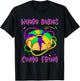 Mardi Gras Where Babies Come From King Cake Baby Pregnancy T-Shirt - T-Shirt | Black