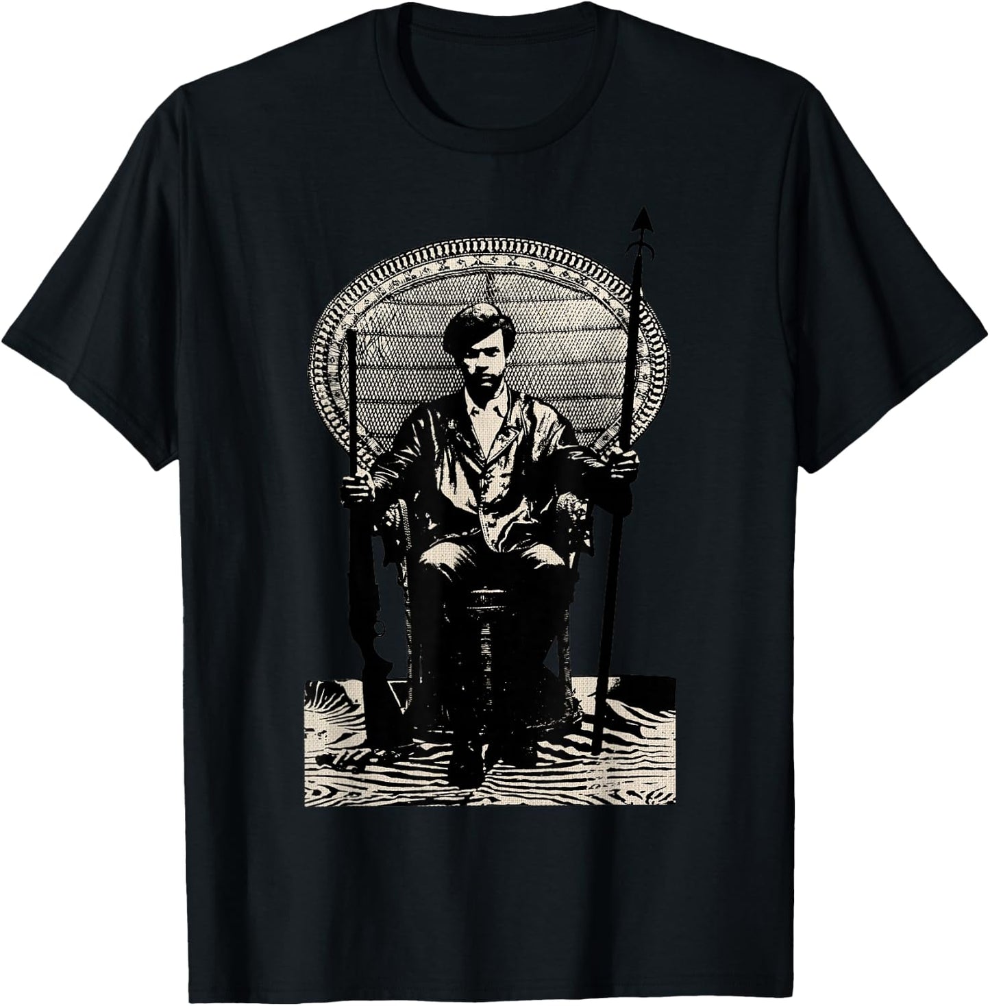 BPP Vintage Black History Self Defense Black Panthers Party T-Shirt - T-Shirt | Black