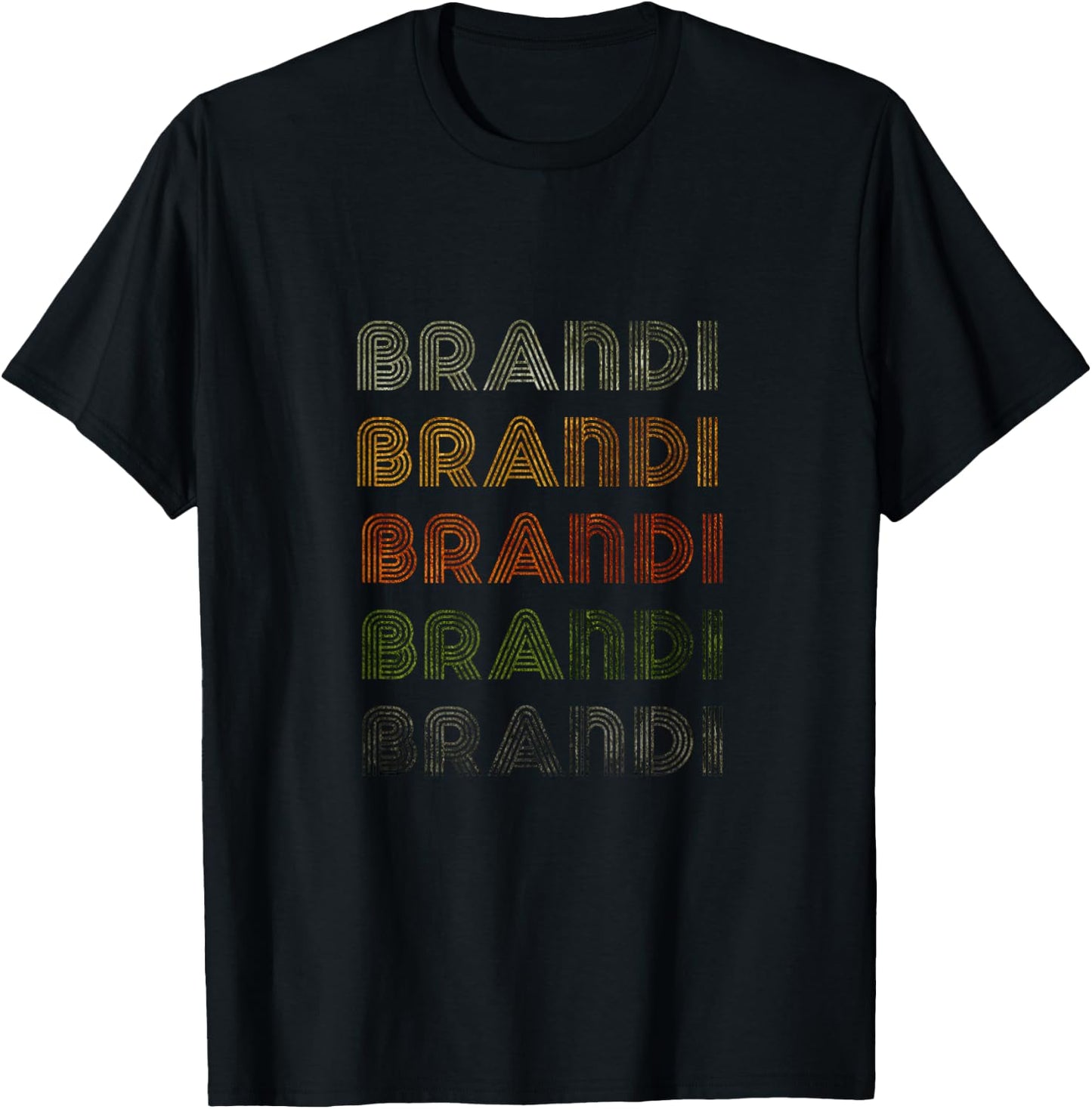 Love Heart Brandi Grunge/Vintage Style Black Brandi T-Shirt - T-Shirt | Black