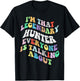 Retro Groovy Hunter Personal First Name Funny Mothers Day T-Shirt - T-Shirt | Black