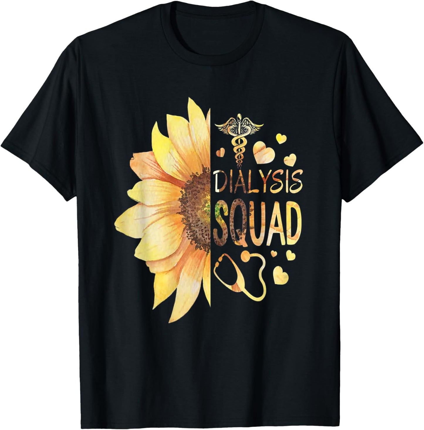 Dialysis Technician Nephrology Kidney Nurse T-Shirt - T-Shirt | Black