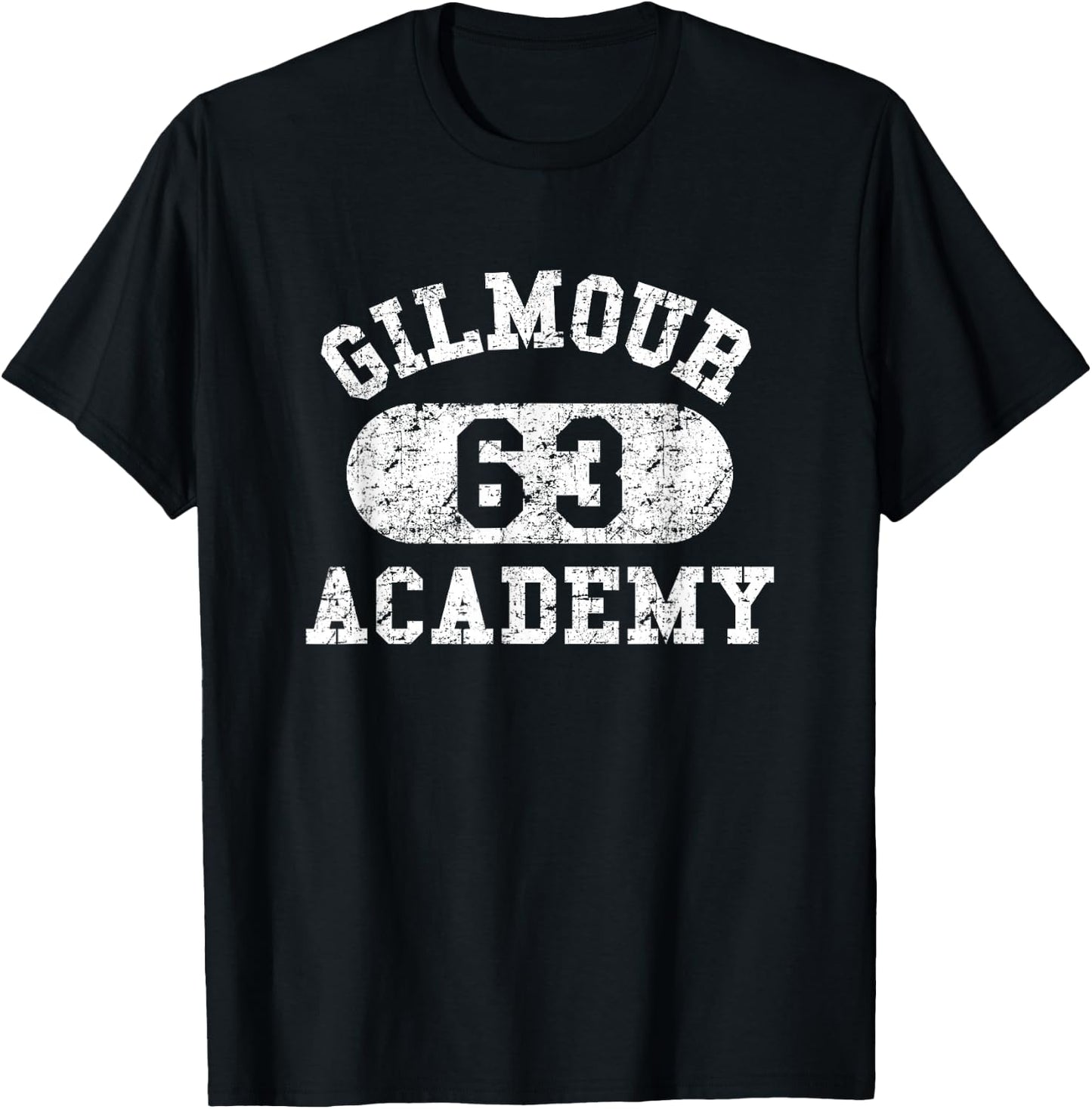 GILMOUR ACADEMY 63 classic rock music design T-Shirt - T-Shirt | Black