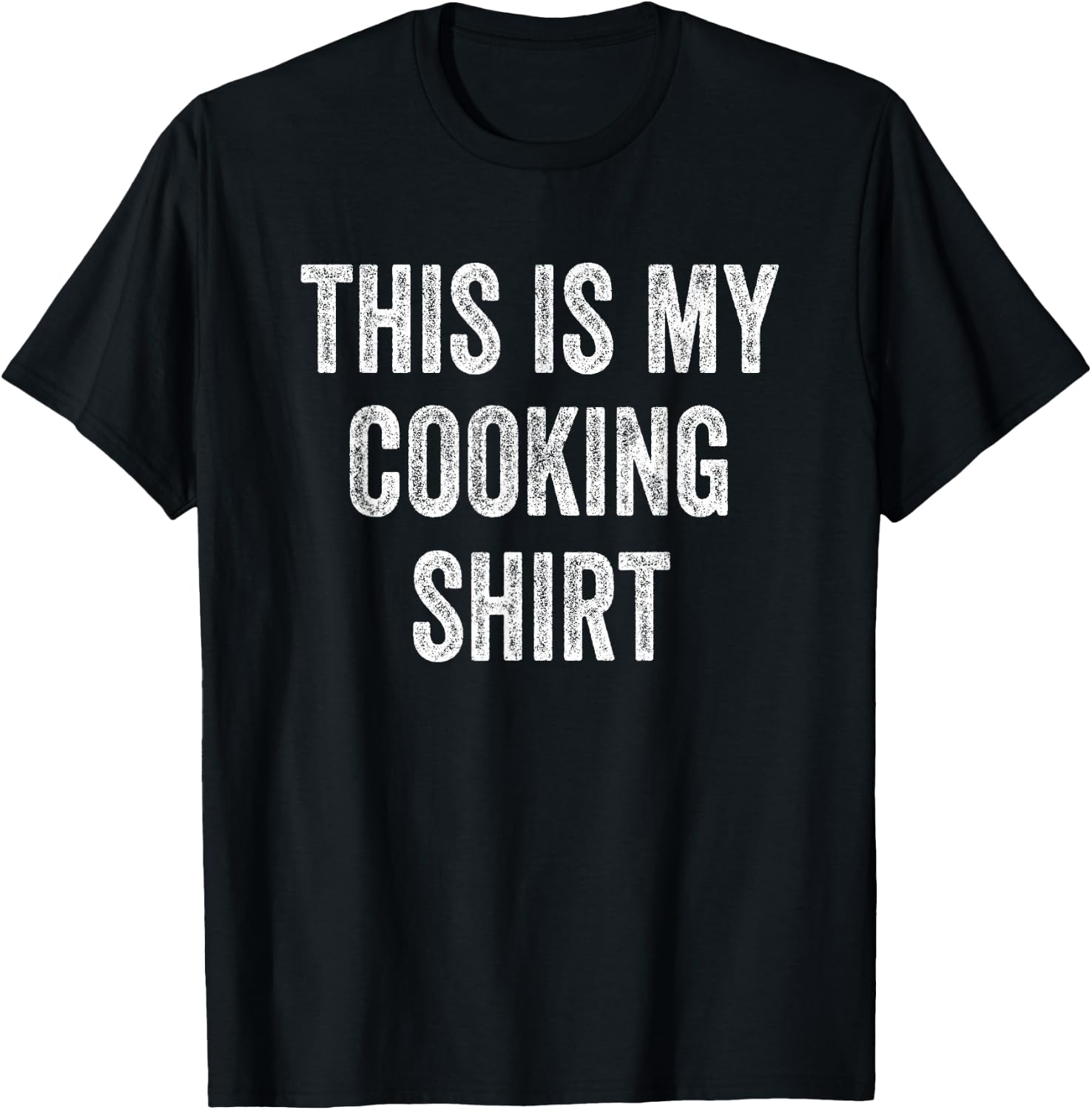 This Is My Cooking Outfit Cook Chef Culinary Head Chef T-Shirt - T-Shirt | Black