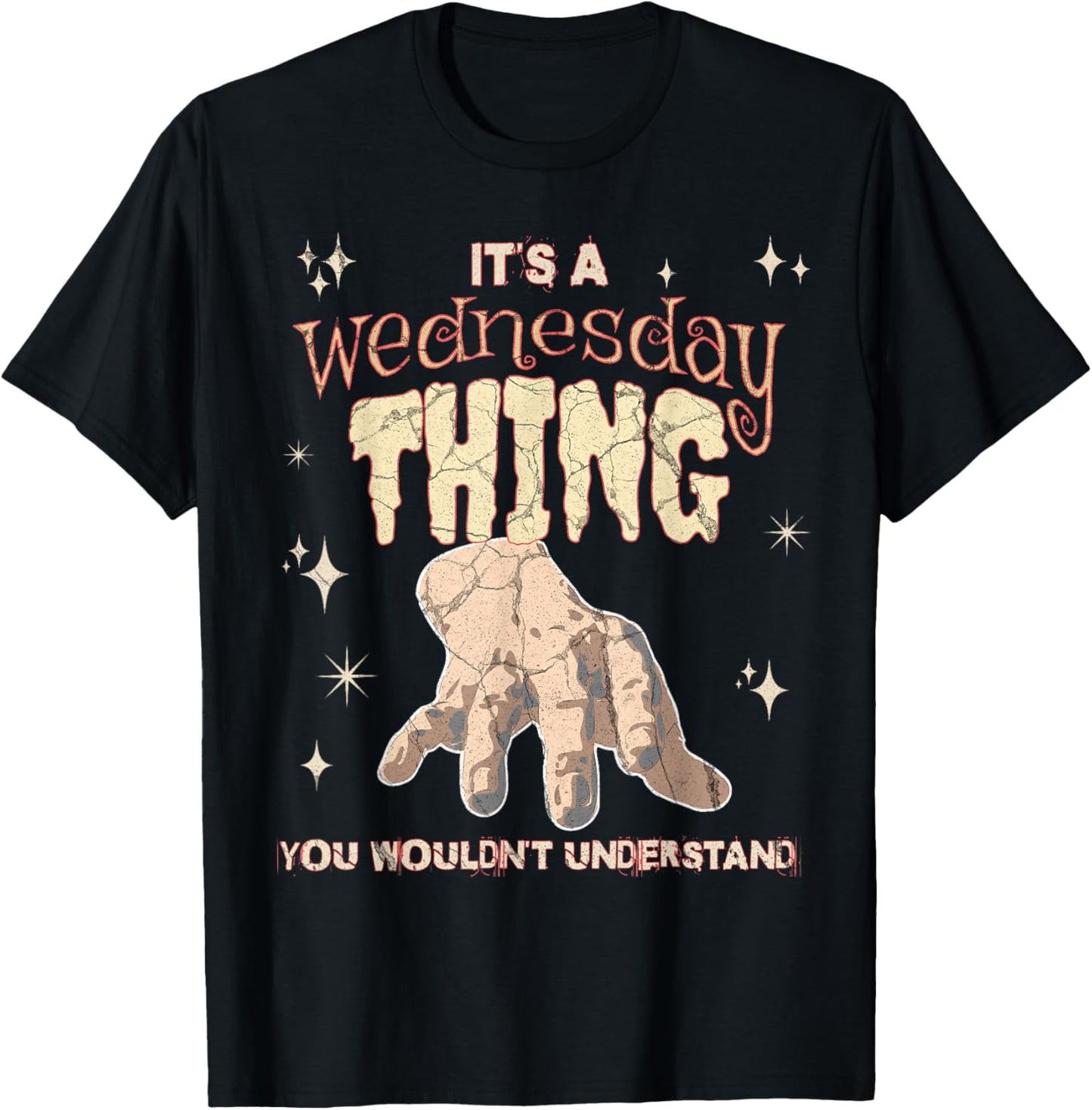 A Thing You Wouldn't Understand On A Gloomy Wednesday T-Shirt - T-Shirt | Black