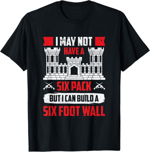 Combat Engineer Engineering Army U.S. Military Army Combat T-Shirt - T-Shirt | Black