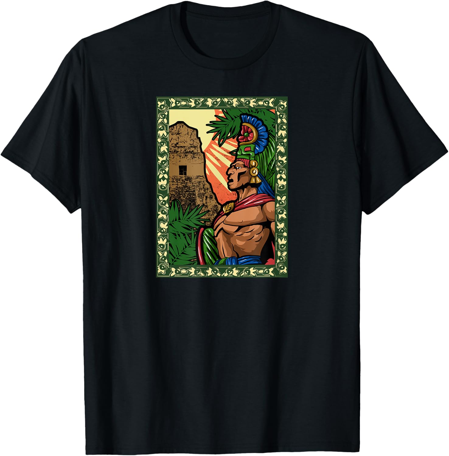 Guatemala Proud Hispanic Guate Guatemalan Tecun Uman T-Shirt - T-Shirt | Black