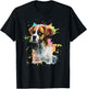 Splatter Boxer Dog - Dog Puppy Veterinarian Animal Breeder T-Shirt - T-Shirt | Black