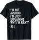 Ali Quote Funny Birthday Custom Name Idea Engineer T-Shirt - T-Shirt | Black