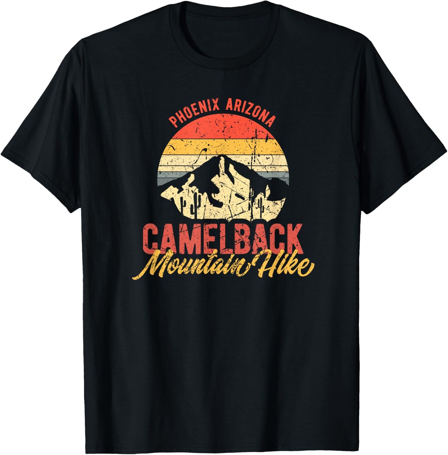 Camelback mountain hike T-Shirt - T-Shirt | Black