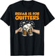 Rehab Is For Quitters Funny Rehabilition Wine Beer Lovers T-Shirt - T-Shirt | Black