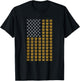American Flag School Bus Driver - Patriotic Bus Driver USA T-Shirt - T-Shirt | Black