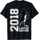 7th Birthday Soccer Limited Edition 2018 7 Years Old T-Shirt - T-Shirt | Black