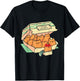 Kitten Nuggets Fast Food Cat Cute Chicken Nugget Lover T-Shirt - T-Shirt | Black