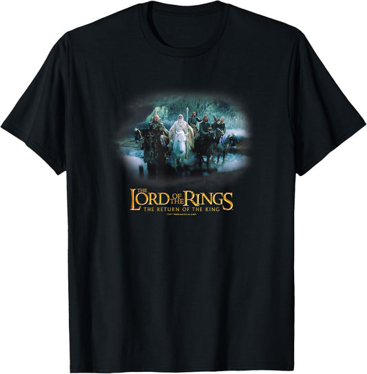 The Lord Of The Rings The Return Of The King Pic Logo T-Shirt - T-Shirt | Black
