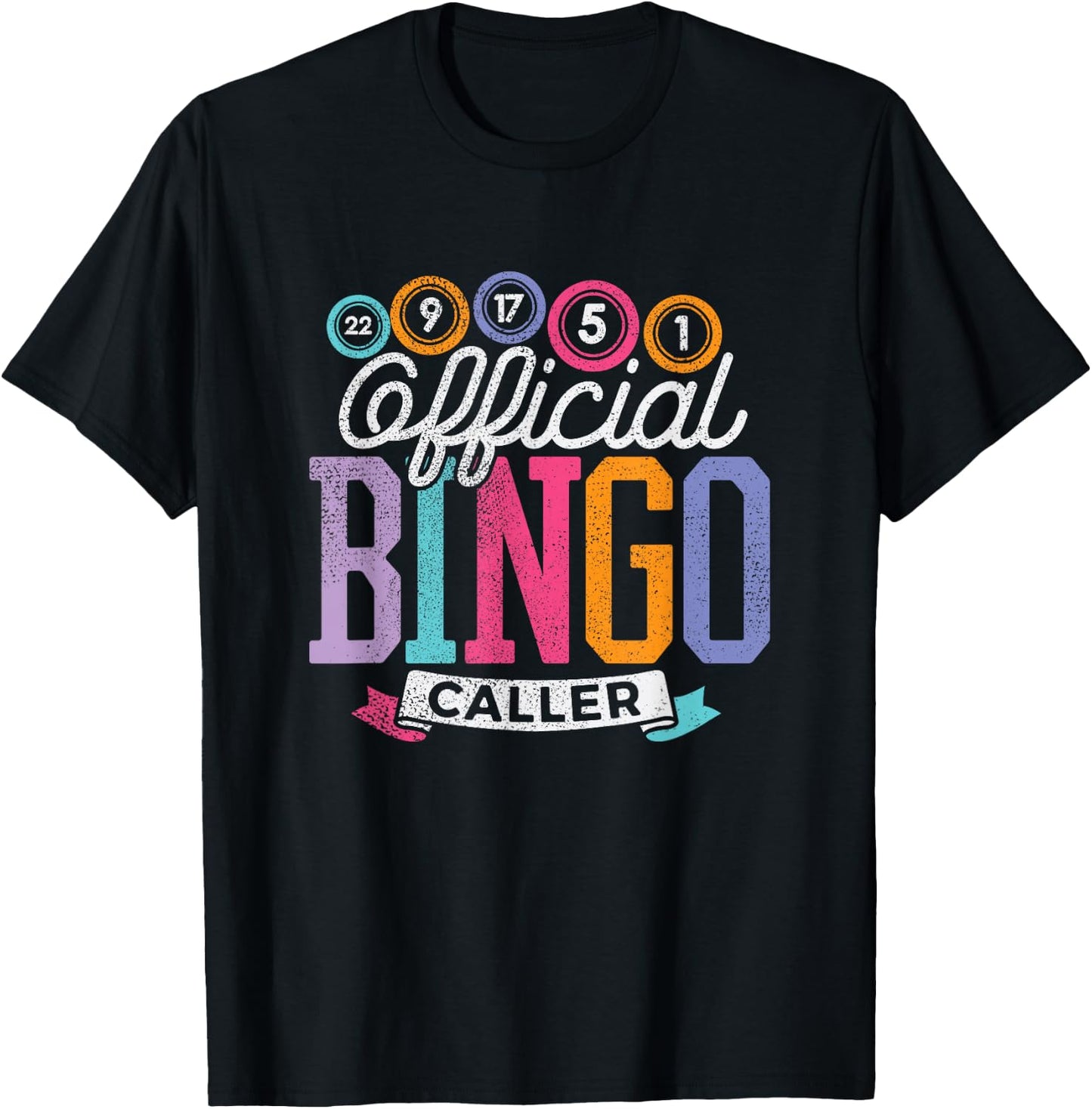 Bingo Lover Player Shirt Funny Bingo Game Men Women T-Shirt - T-Shirt | Black