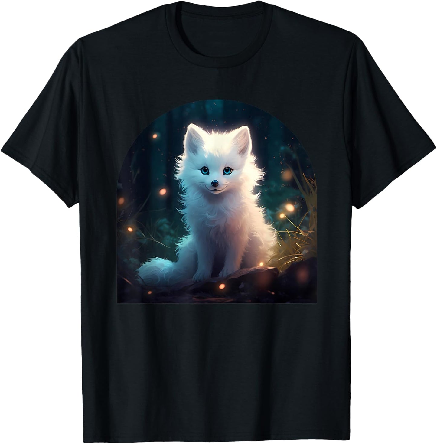 Arctic Fox Kids T-Shirt - T-Shirt | Black