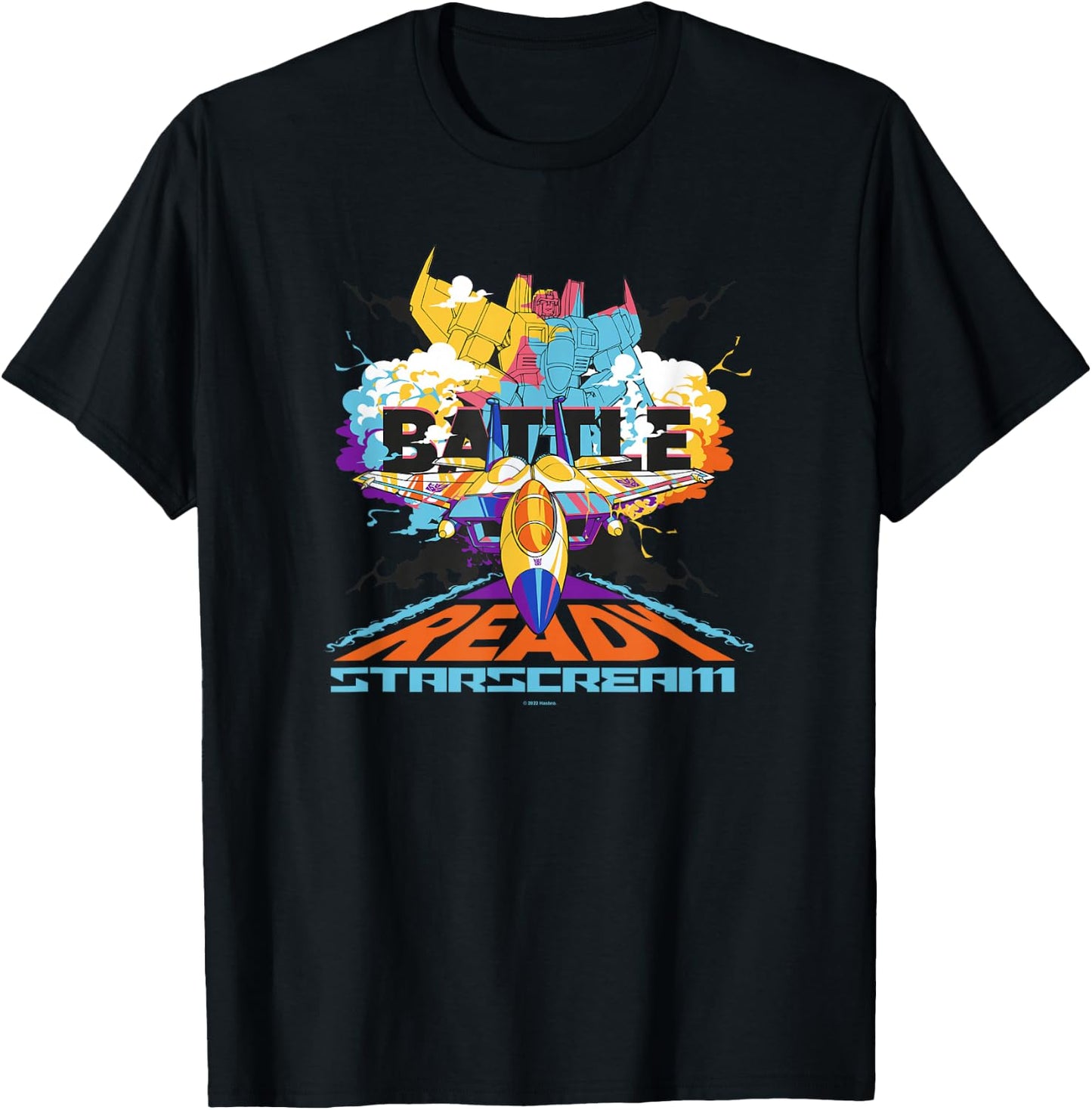 Transformers Generations Starscream Battle Ready T-Shirt - T-Shirt | Black