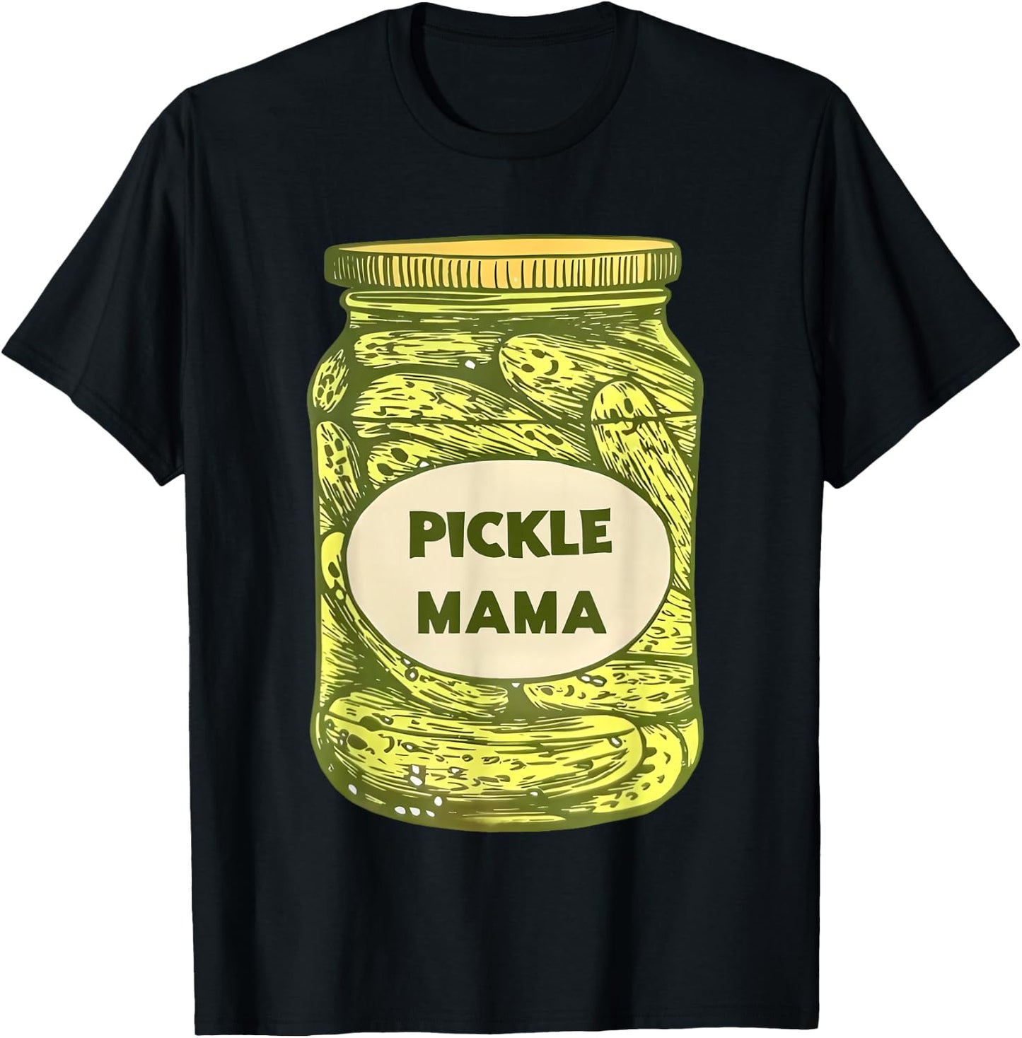 Pickle Mama T-Shirt - T-Shirt | Black