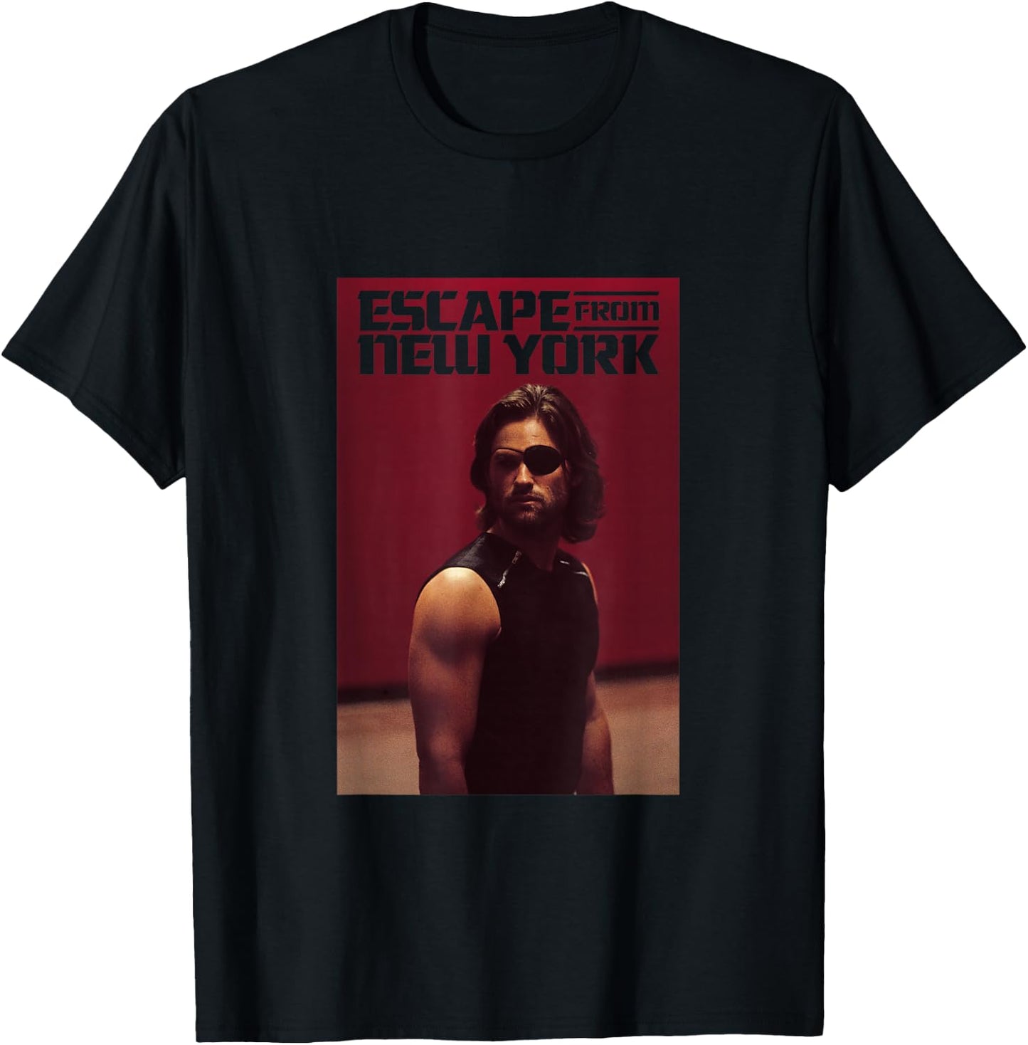 Escape From New York Snake Plissken Still T-Shirt - T-Shirt | Black