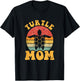 Turtle Mom Turtles T-Shirt - T-Shirt | Black