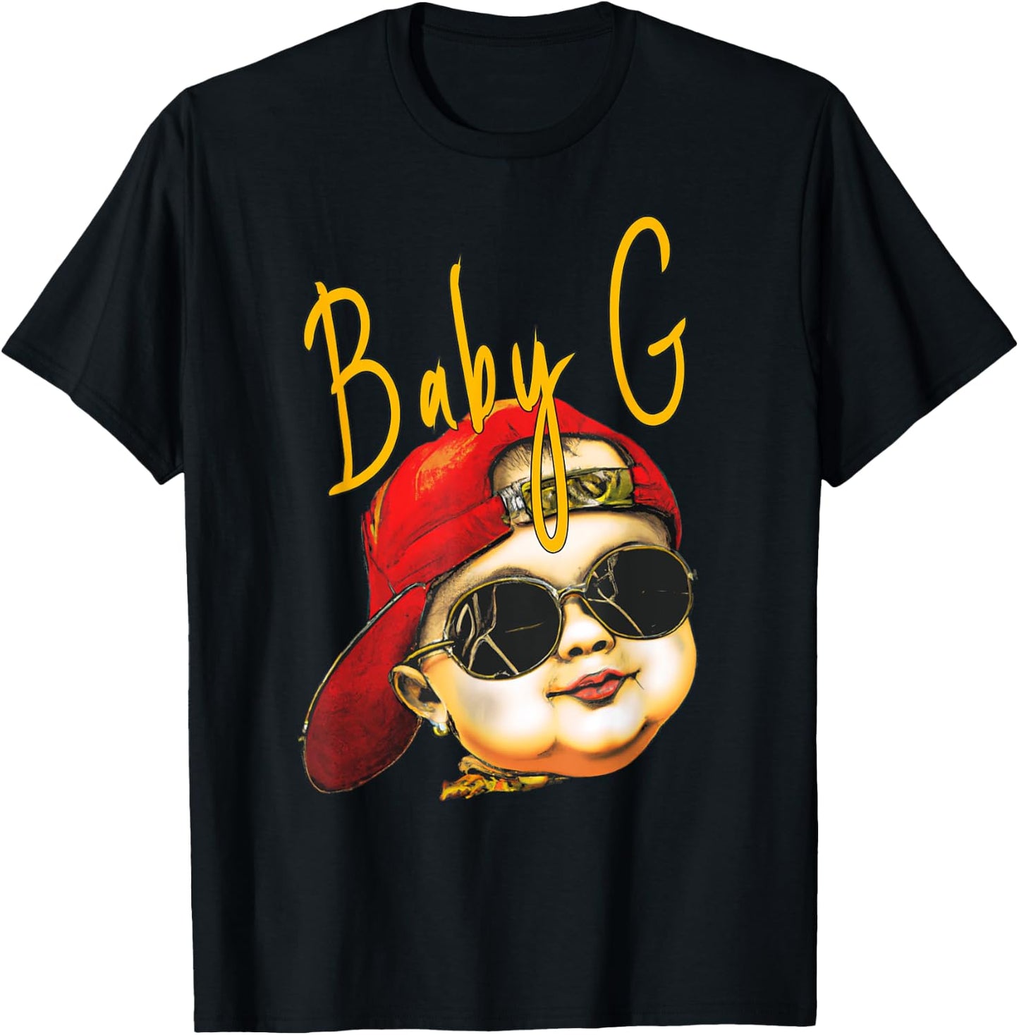 Baby G Hip Hop Baby T-Shirt - T-Shirt | Black