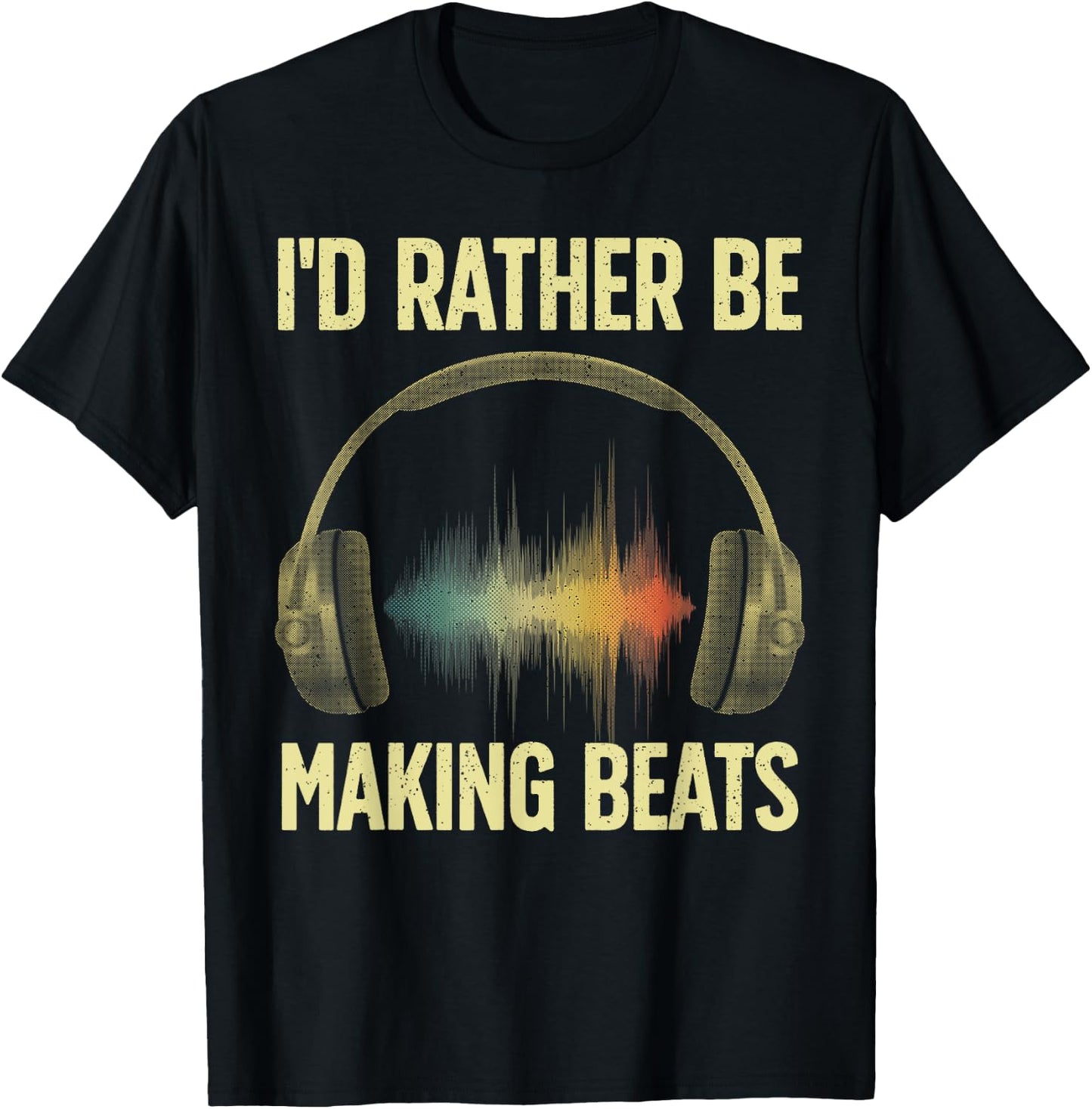 Cool Music Producer Art Women Disc Jockey Beat Maker T-Shirt - T-Shirt | Black