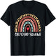 OB_GYN Squad Nurse Rainbow Obstetrics and Gynecology Nurse T-Shirt - T-Shirt | Black