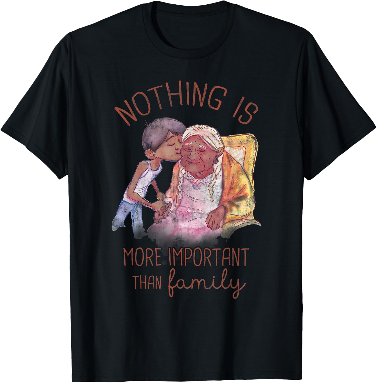 Disney Pixar Coco Nothing is More Important Than Family Shot T-Shirt - T-Shirt | Black