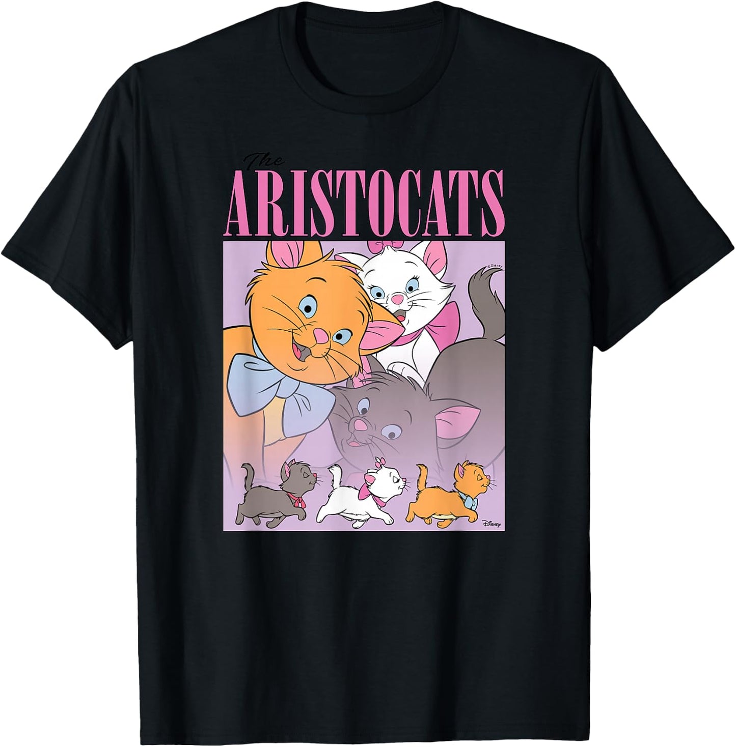 The Aristocats - The Aristocats T-Shirt - T-Shirt | Black