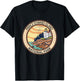 Prince Edward Island National Park Canada Vintage Emblem T-Shirt - T-Shirt | Black