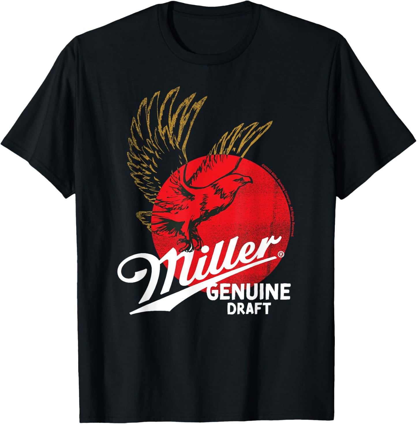 Miller Genuine Draft - Logo T-Shirt - T-Shirt | Black