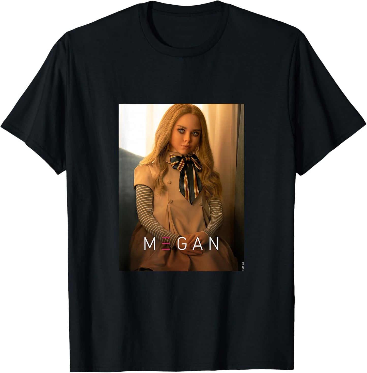 Megan Portrait T-Shirt - T-Shirt | Black