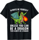 Cool Dragon Women Boys Kids Mythical Dragon Lovers T-Shirt - T-Shirt | Black