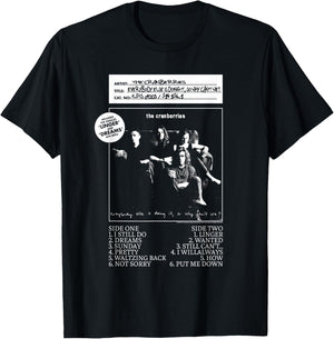 The Cranberries Everybody Else Vinyl - Women's Black Classic Fit Short Sleeve - Size Small T-Shirt - T-Shirt | Black