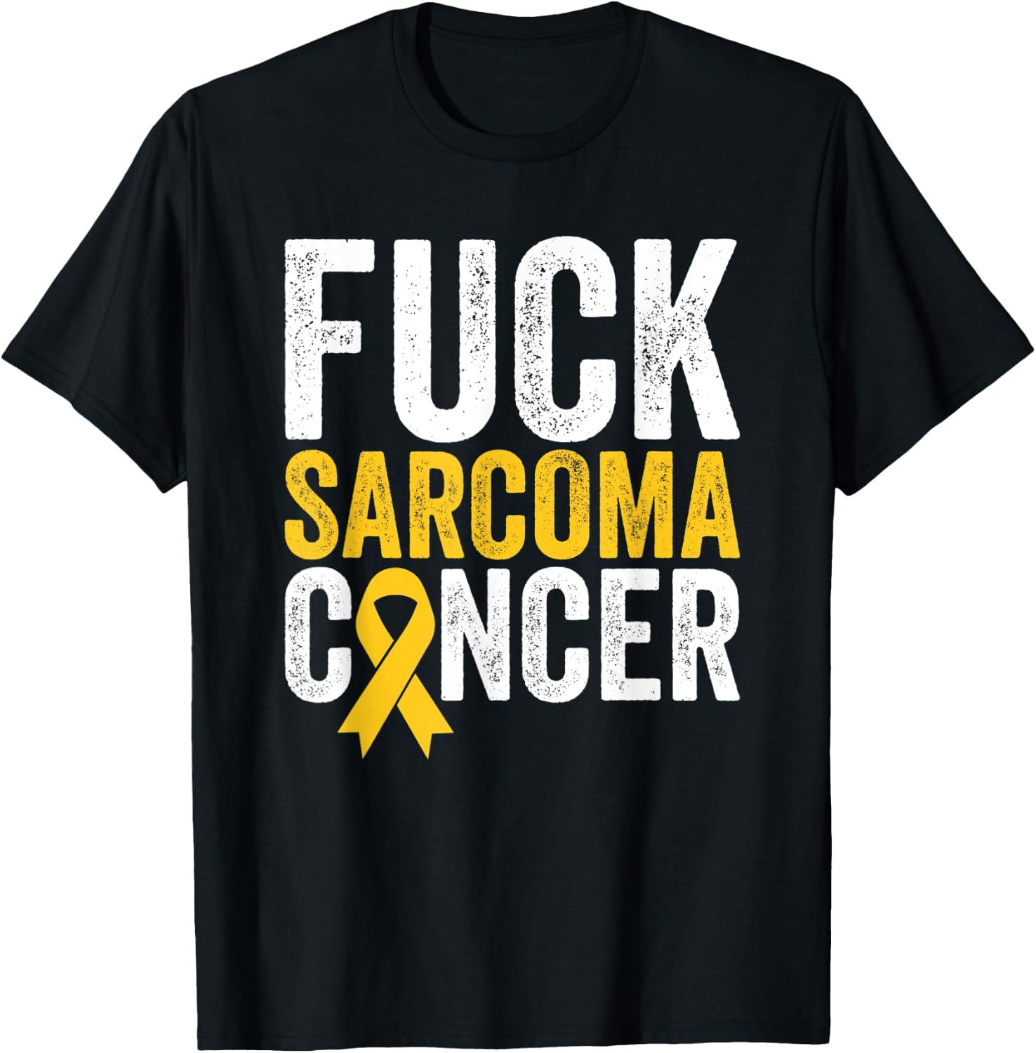 Sarcoma Cancer Awareness Sarcoma Cancer Fighter Survivor T-Shirt - T-Shirt | Black