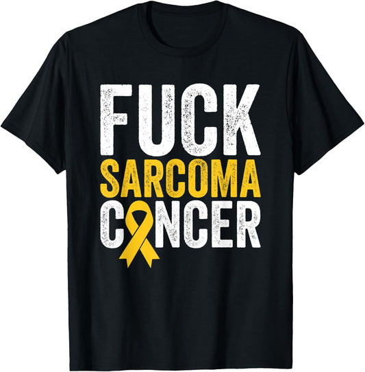 Sarcoma Cancer Awareness Sarcoma Cancer Fighter Survivor T-Shirt - T-Shirt | Black