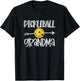 Funny Pickleball Grandma Pickleball Player Gift T-Shirt - T-Shirt | Black