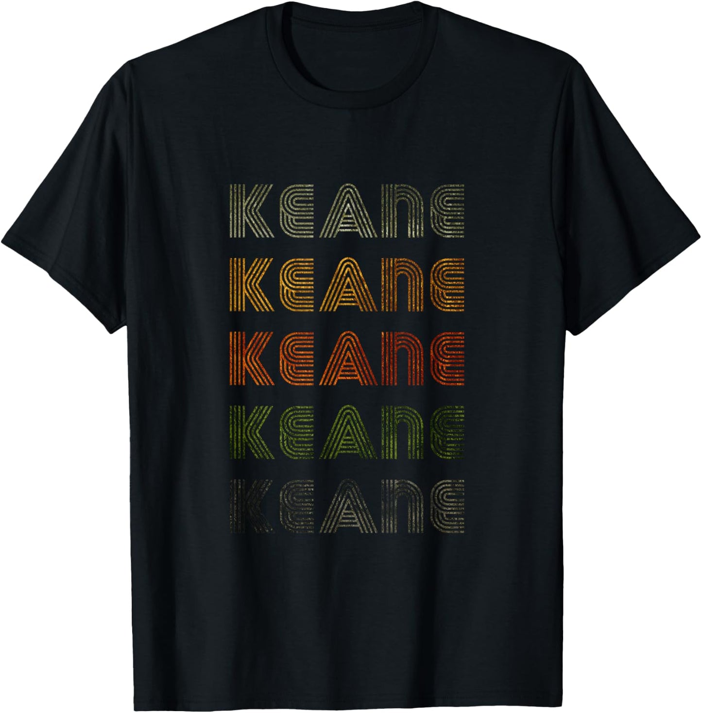 Love Heart Keane Grunge Vintage Style Black Keane T-Shirt - T-Shirt | Black