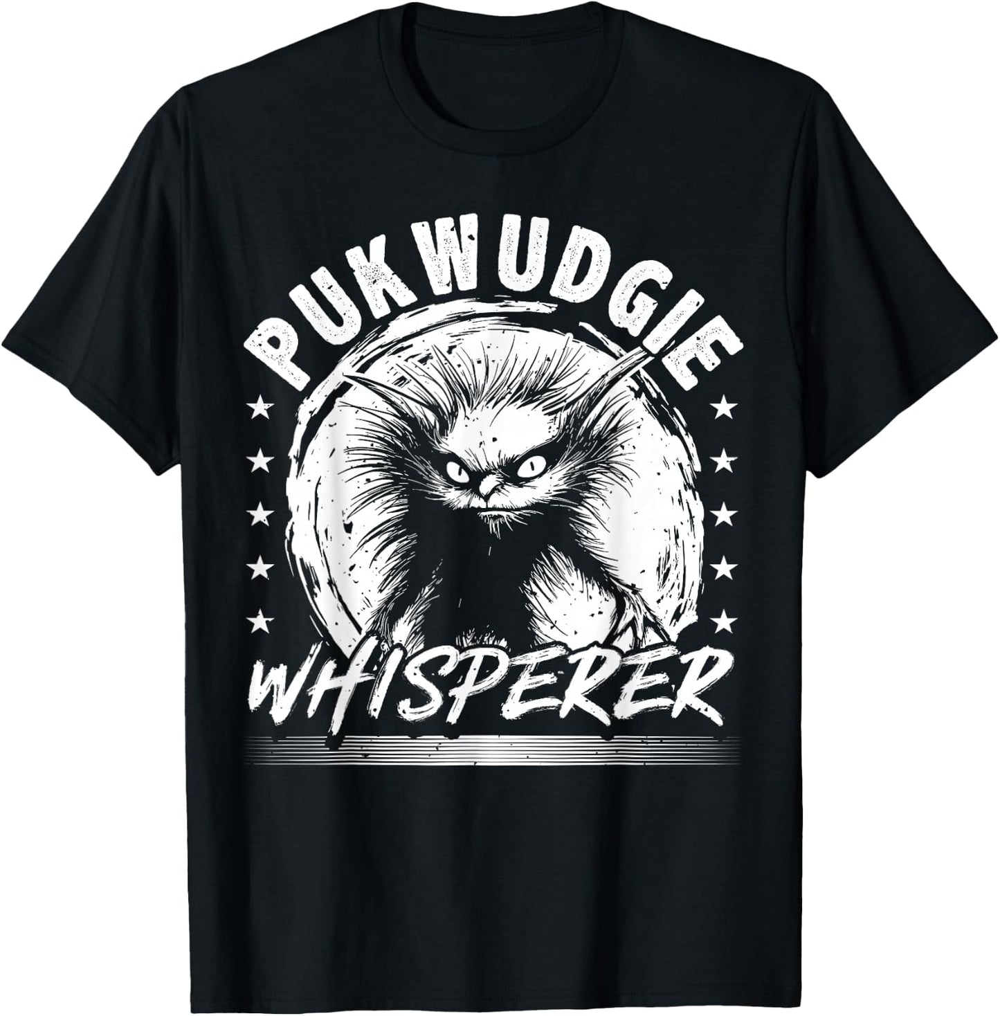 Pukwudgie Cryptid & Folklore Myths For A Cryptozoologist T-Shirt - T-Shirt | Black