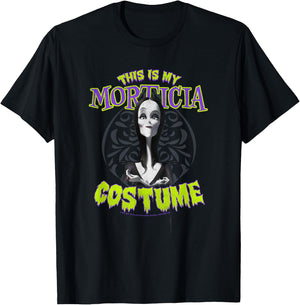 The Addams Family 2 Halloween This is My Morticia Costume T-Shirt - T-Shirt | Black