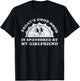 Funny Cute Retro Vintage My Girlfriend for Boyfriend T-Shirt - T-Shirt | Black
