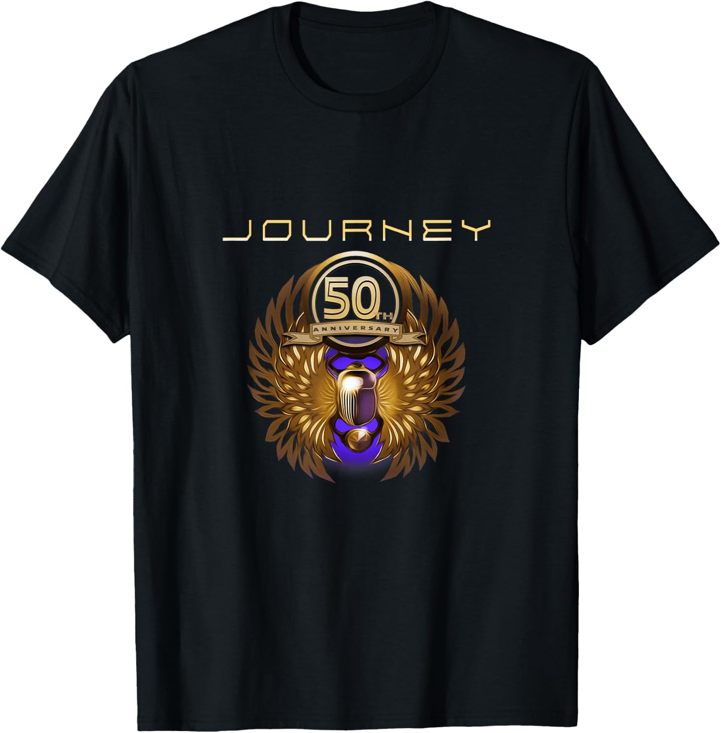 Journey Official 50th Anniversary T-Shirt - T-Shirt | Black