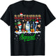 Bartender Squad Christmas Santa Reindeer Elf Bartender Tools T-Shirt - T-Shirt | Black