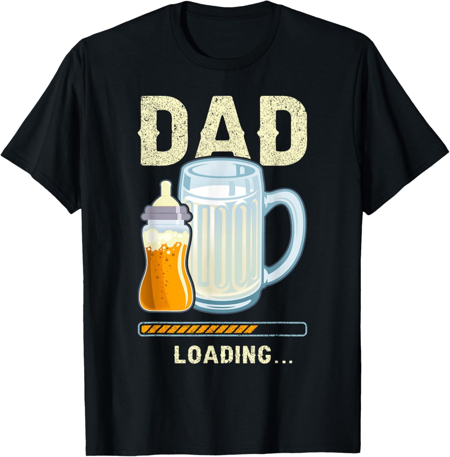 Expectant Dad, Dad-to-be, Future Dad T-Shirt - T-Shirt | Black