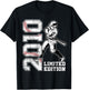 15th Birthday Baseball Limited Edition 2010 15 Years Old T-Shirt - T-Shirt | Black