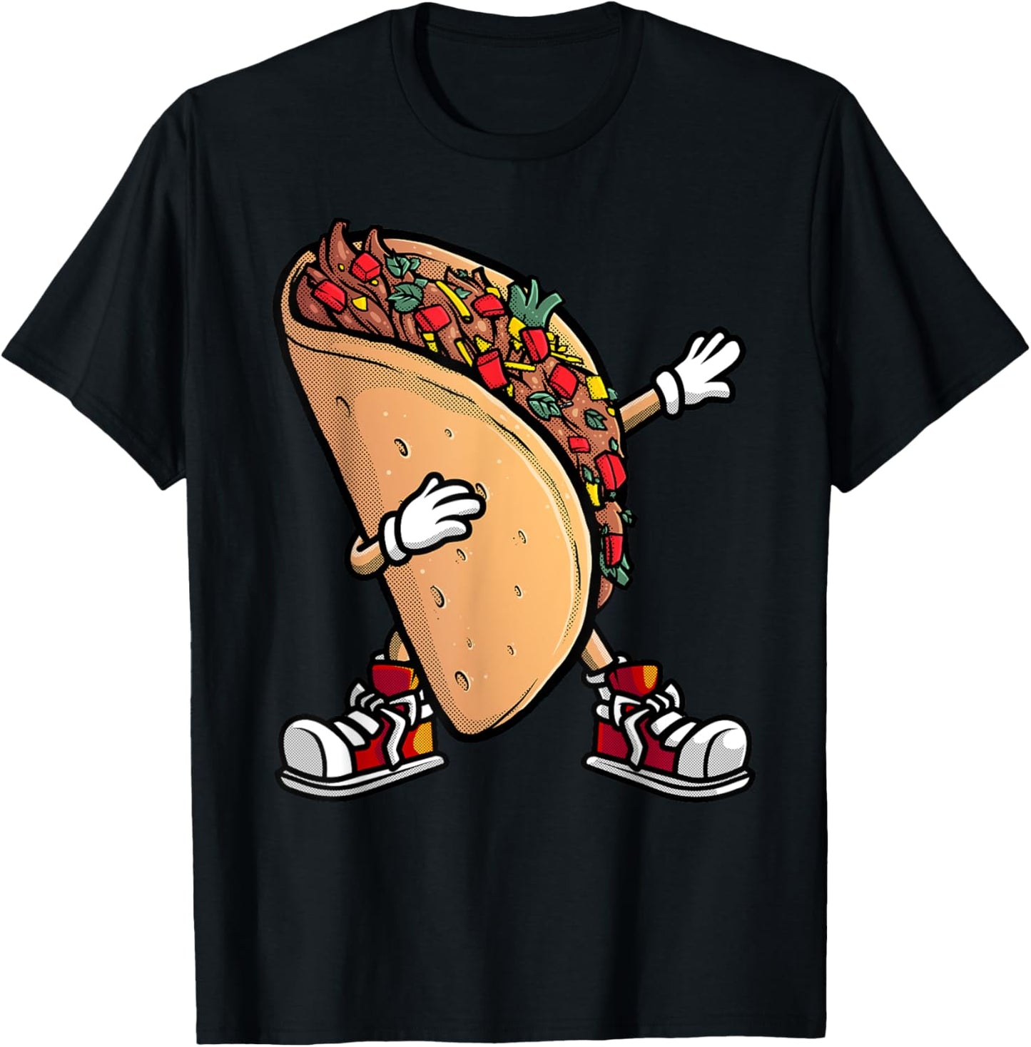 Cool Taco Women Cinco De Mayo Fiesta Mexican Food T-Shirt - T-Shirt | Black