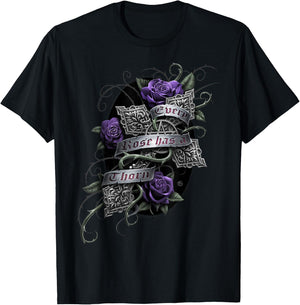 Spiral Original - Every Rose - Gothic Roses T-Shirt - T-Shirt | Black