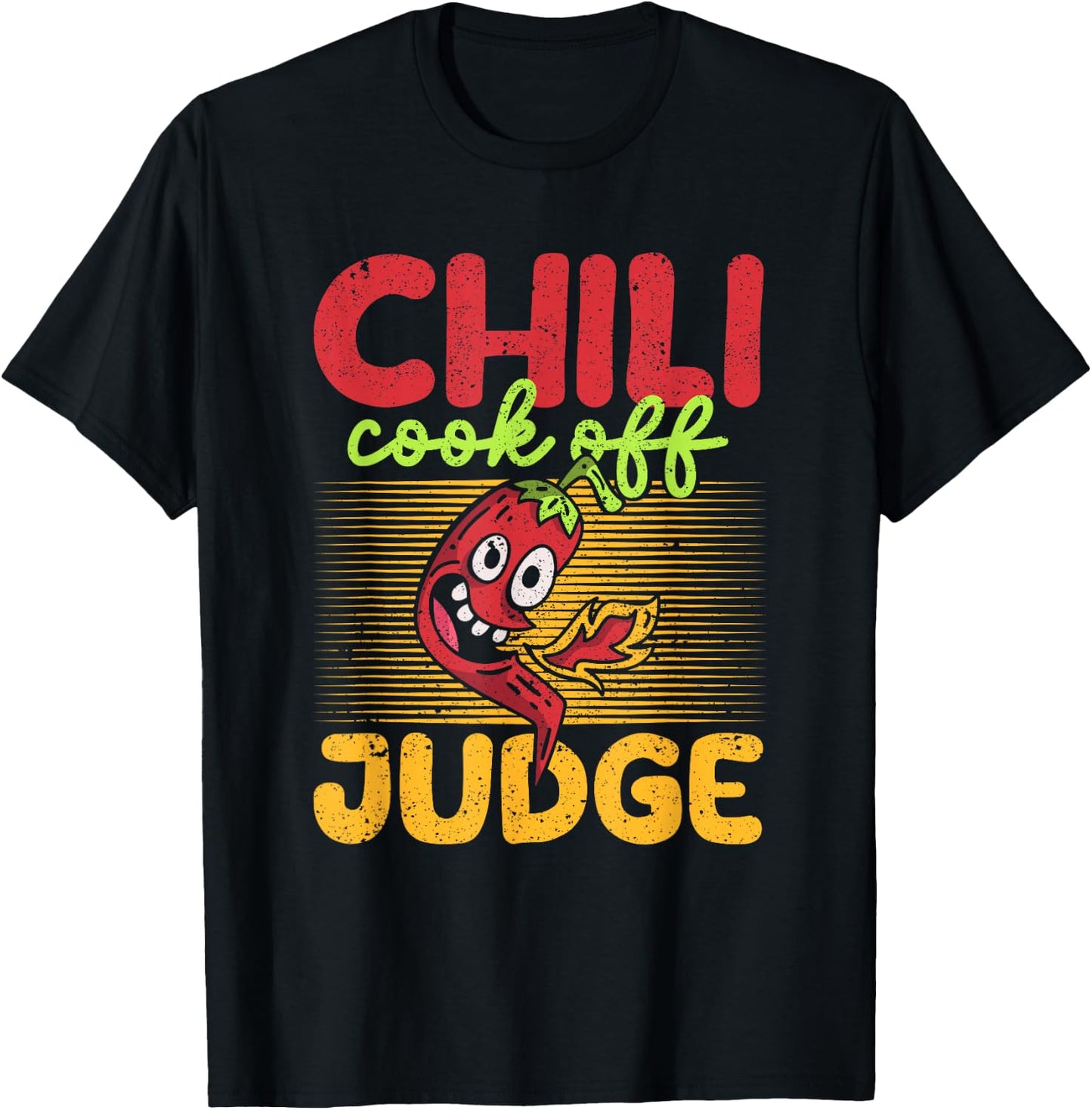 Chili Cook Off Judge Funny Mexican BCC Chili Cooking Chef T-Shirt - T-Shirt | Black