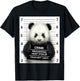 Panda Crime Professional Heart Stealer Police Dept 230573 T-Shirt - T-Shirt | Black